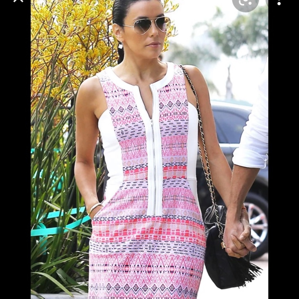 Ella Moss | Paz Print Front ZIP Sheath Dress